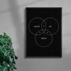 Ctrl+Alt+Del contemporary wall art print by Roman Post. - sold by DROOL