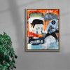 The last ever Jockey contemporary wall art print by Billy Bagilhole - sold by DROOL
