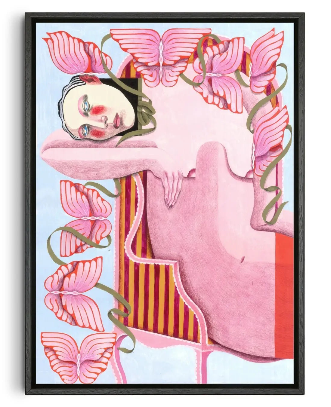 Day Dreaming contemporary wall art print by Carla Petelski - sold by DROOL