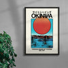 Okinawa 2 contemporary wall art print by Othman Zougam - sold by DROOL