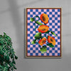Japanese Flowers (2) contemporary wall art print by Will Da Costa - sold by DROOL