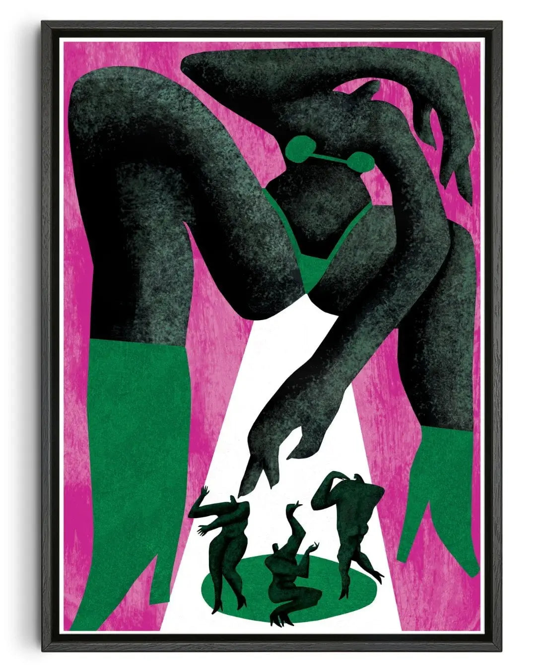 Femme Visibility contemporary wall art print by Hayley Wall - sold by DROOL