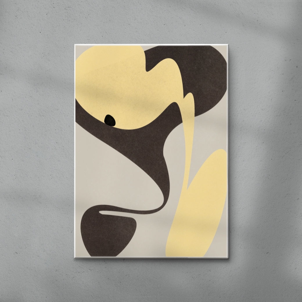 Bee contemporary canvas art print by frisk - sold by DROOL