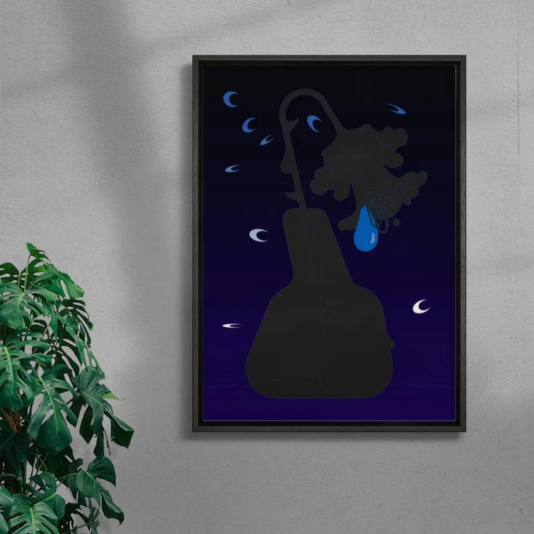 WEEPING contemporary wall art print by Thomas Hedger - sold by DROOL