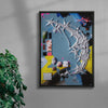 Synthetic Evolution contemporary wall art print by Kitasavi - sold by DROOL