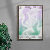 HYPE contemporary wall art print by John Schulisch - sold by DROOL