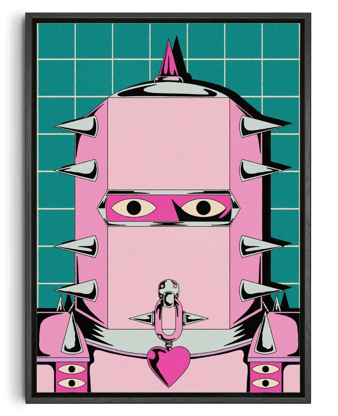 See You 3 contemporary wall art print by Azaazelus - sold by DROOL