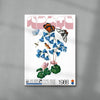 Serpentskirt contemporary wall art print by George Kempster - sold by DROOL