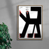 Smala Harpy contemporary wall art print by Floating Bstrd - sold by DROOL
