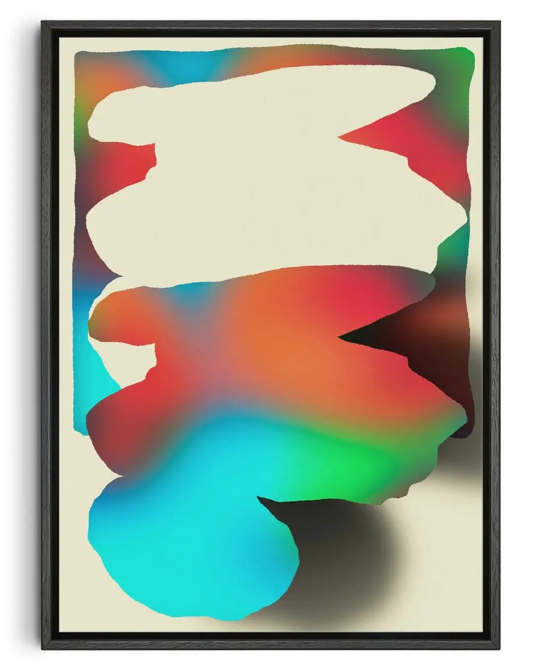 Gate contemporary wall art print by Jorge Santos - sold by DROOL