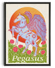 Load image into Gallery viewer, Pegasus contemporary wall art print by Kwonny - sold by DROOL