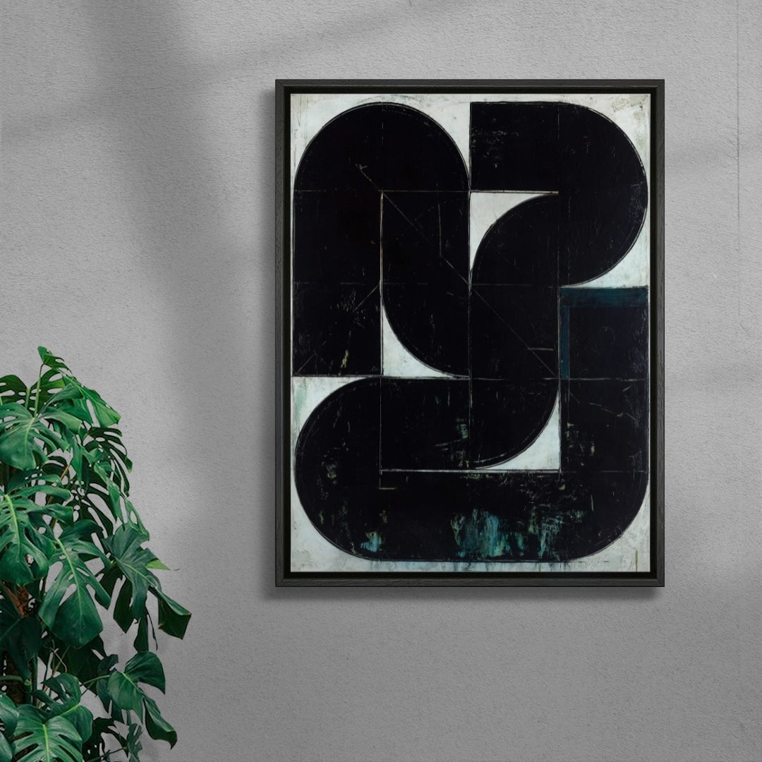 Idol 7 contemporary wall art print by Aleksandar Bezinovic - sold by DROOL