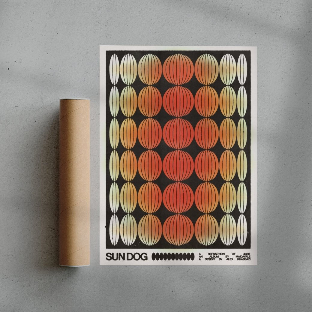 Sundog contemporary wall art print by Alexander Khabbazi - sold by DROOL