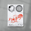 Work Play Balance contemporary wall art print by Pangram Pangram Foundry - sold by DROOL