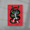Fear Eats the Soul contemporary wall art print by Othman Zougam - sold by DROOL