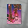 Disco Shoes contemporary wall art print by Paulina Almira - sold by DROOL