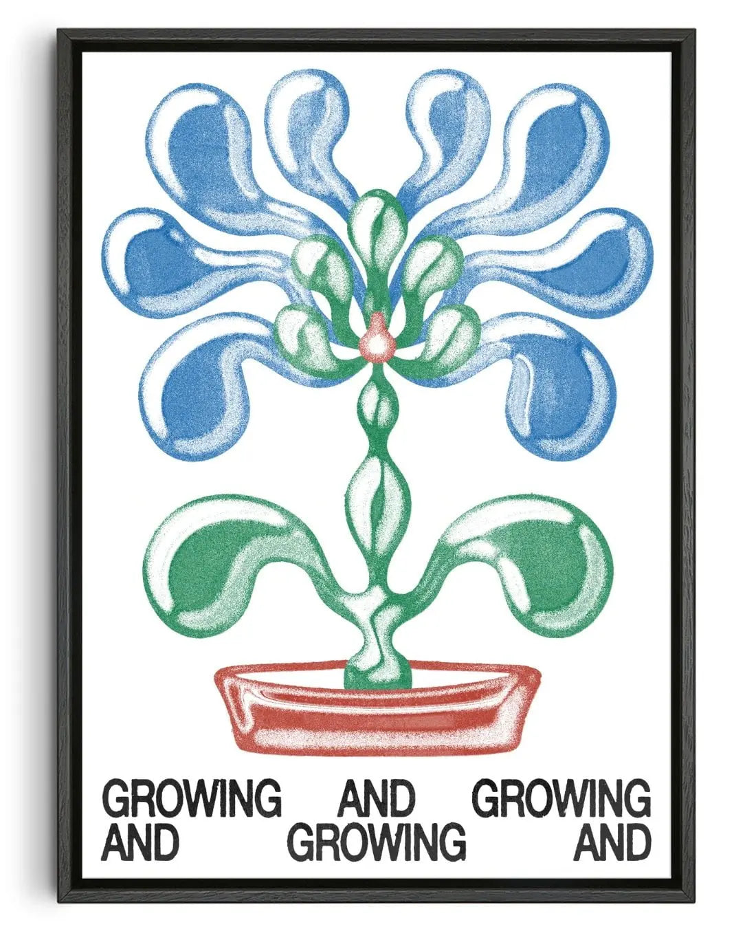Growing contemporary wall art print by Alexander Khabbazi - sold by DROOL