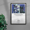 Do it contemporary wall art print by Salome Frenzel - sold by DROOL