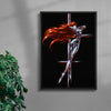 SOUTH OF HEAVEN contemporary wall art print by dolorsilentium - sold by DROOL