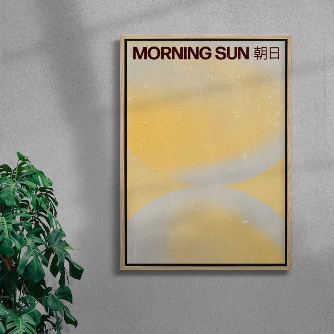 Morning Sun contemporary wall art print by Henry M. - sold by DROOL