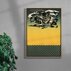 Virtual Dream 2/3 contemporary wall art print by Tristan Miller - sold by DROOL