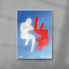 Something is missing contemporary wall art print by Salome Frenzel - sold by DROOL