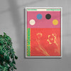 Move Things Forward contemporary wall art print by Imo Sinclair - sold by DROOL
