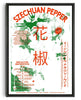 Cargar imagen en el visor de la galería, Szechuan Pepper contemporary wall art print by Studio Trikken - sold by DROOL