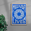 Wanted Dead or Alive contemporary wall art print by Kwonny - sold by DROOL