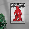 Idle Mind contemporary wall art print by River Cousin - sold by DROOL