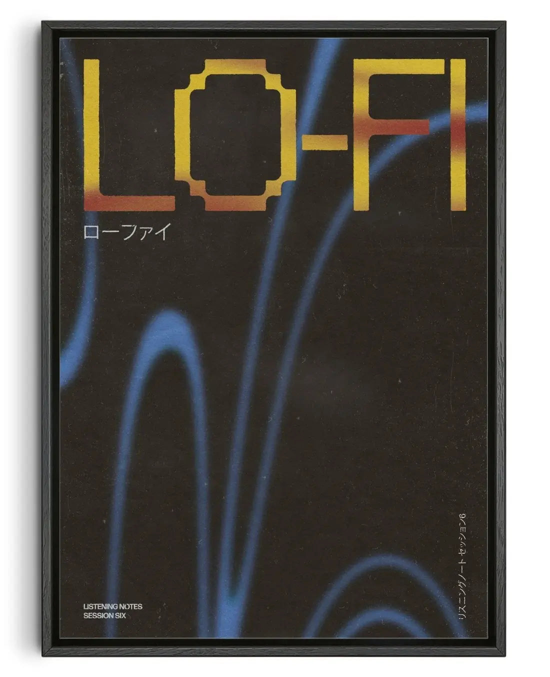 Lo-fi contemporary wall art print by Henry M. - sold by DROOL
