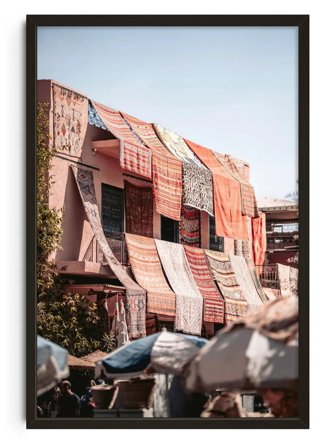 Rugs In The Sun contemporary wall art print by Sebastian Mittermeier - sold by DROOL