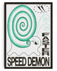 Speed Demon contemporary wall art print by Alexander Khabbazi - sold by DROOL