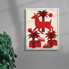 Before the Smoke contemporary wall art print by Kwonny - sold by DROOL
