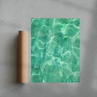 Thumbnail for haze in the water contemporary wall art print by Eve Lee - sold by DROOL