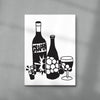 GRAPPA contemporary wall art print by Max Blackmore - sold by DROOL