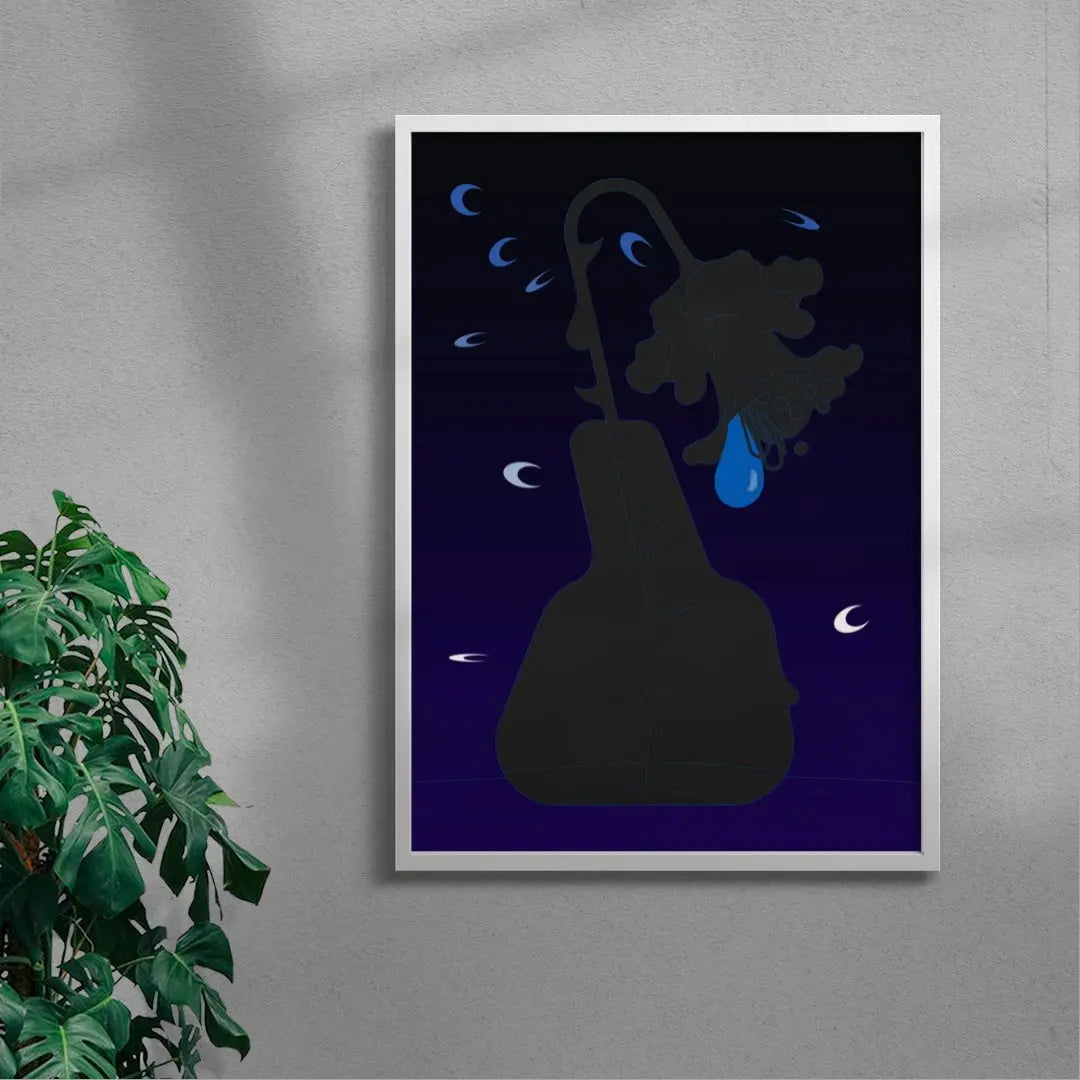 WEEPING contemporary wall art print by Thomas Hedger - sold by DROOL