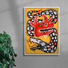 Best Friend contemporary wall art print by Kwonny - sold by DROOL