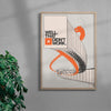 Well... contemporary wall art print by Mirza Talovic - sold by DROOL