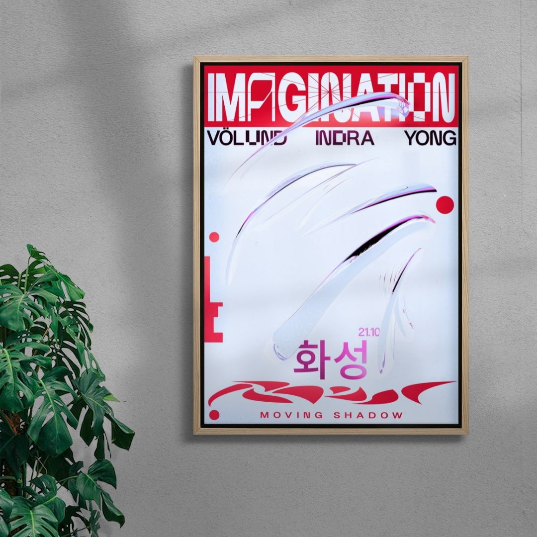 Imagination contemporary wall art print by Roman Post. - sold by DROOL
