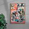 The Wild West contemporary wall art print by Caitlin Flood-Molyneux - sold by DROOL