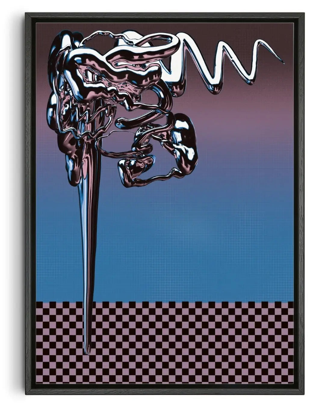 Virtual Dream 1/3 contemporary wall art print by Tristan Miller - sold by DROOL