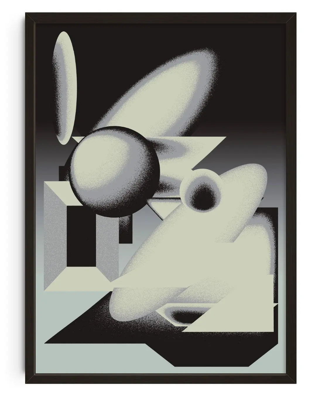 Neo Cubism contemporary wall art print by Casiel Checoni - sold by DROOL