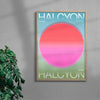 Halcyon days (daze) contemporary wall art print by John Schulisch - sold by DROOL