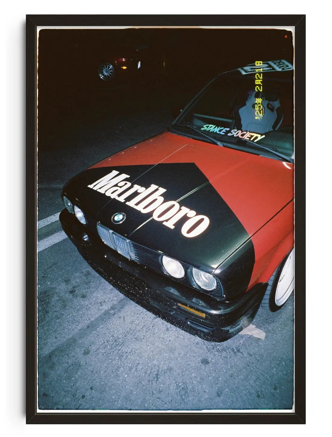 Marlboro E30 contemporary art print by SlayTheShooter - sold by DROOL