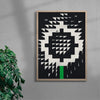 HUNDREDFOLD contemporary wall art print by Xtian Miller - sold by DROOL