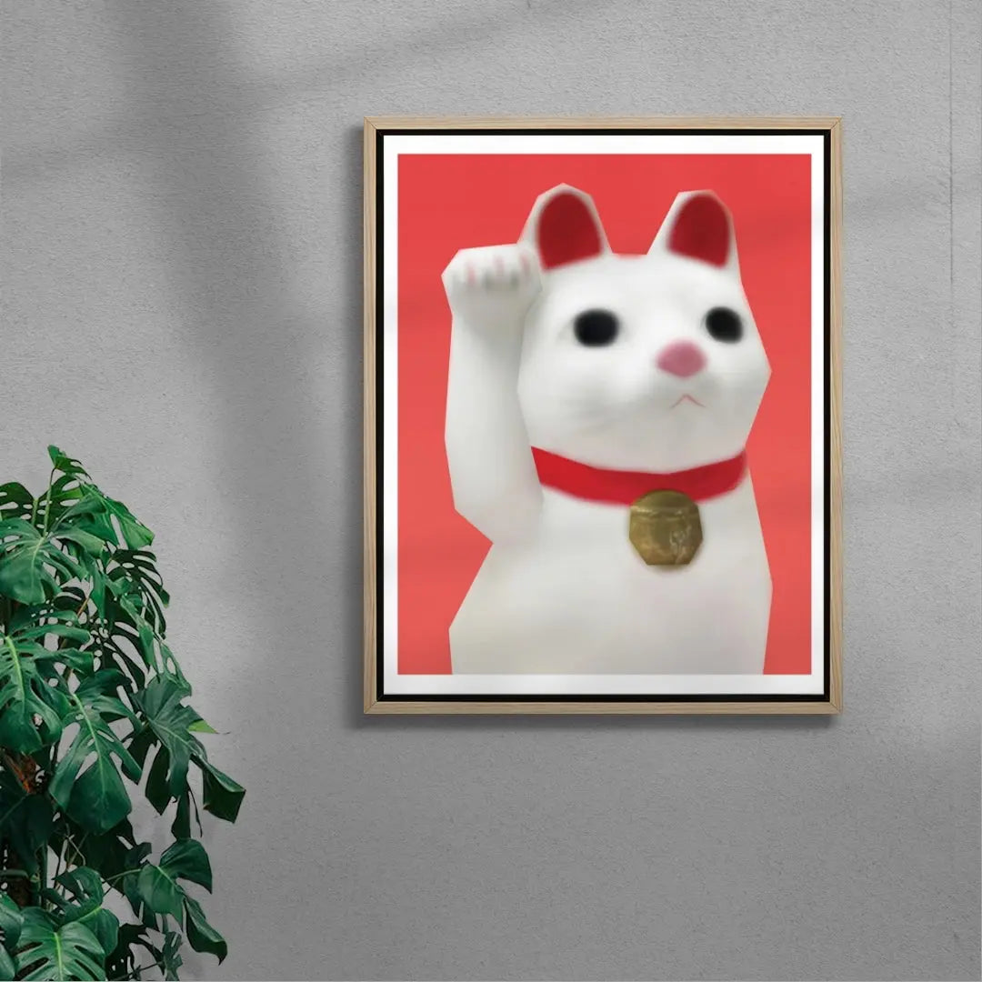 Out of Luck contemporary wall art print by Jimmy Tran - sold by DROOL