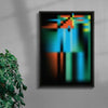 Shadow of tomorrow contemporary wall art print by Kim Van Vuuren - sold by DROOL