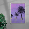 The Tourists contemporary wall art print by mareykrap - sold by DROOL