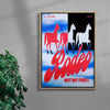 Rodeo contemporary wall art print by Morgan Hislop - sold by DROOL